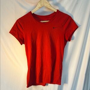 Nike Women's Bright Red Short Sleeve Tee